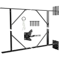 Pikkukuva 1 / 5: Aidan portin runkosarja Heavy Duty Anti Sag Fate Kit Portin kulmakiinnike puiselle porttiaidalle itselukittuvalla portin salvalla