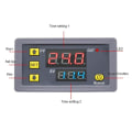 Miniatyrbillede 5 af 5: Digitalt Tidsforsinkelsesrelæ LED Display Cyklustimer Kontrolkontakt Justerbart Timerrelæ Tidsforsinkelse-dt