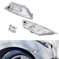 Miniatyrbillede 3 af 5: LED Side Marker Blinklys Lampe Med T10 Pærer Til Honda Civic 16-19 Transparent