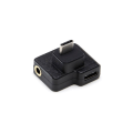 Miniatyrbilde 1 av 5: Mikrofon 3,5 mm/usb-c ladeadapter Lyd ekstern mikrofonfeste ladeport for Dji Osmo Action-tilbehør