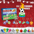 Miniatyrbilde 5 av 5: Jul 24 dager adventskalender Nedtelling Fotballleker Barn Fotball Blindboks Leker Julegave