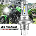 Miniatyrbillede 1 af 5: 1 stk. Motorcykel H4 H1s 9003 Led Forlygte Hi/lo Pærer 4800lm 6000k Hvid Canbus Til Kawasaki Z650 / Vulcan S 650/ Versyx300