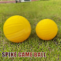 Pikkukuva 5 / 5: Piikkipallon korvaavat pallot Roundnet-pelipallot takapihalle, uima-altaalle, nurmikolle Yellow 3.5 Inch 3pcs
