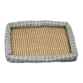 Miniatyrbillede 4 af 5: Kølemåtte til kæledyr Ismåtte Kølemåtte til kæledyr Hvalpemåtte Udendørs Indendørs Katte Soveseng Tilbehør Rattan, Klud Kølemåtte til kæledyr grey