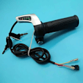 Miniatyrbilde 3 av 5: Ebike Throttle 48V elsykkel gasshåndtaksakselerator, gasshåndtak elektrisk med lås