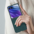 Miniatyrbillede 3 af 4: Ultratyndt, enkelt telefoncover i læder Green For Motorola Razr 50 Ultra
