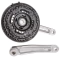 Miniatyrbild 4 av 5: Fc-m171 6/7/8s Shimano Mountainbike Cykel Vevparti Kedjehjul 6 7 8 Växlar