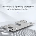 Miniatyrbillede 2 af 5: 50 stk. Jordingsskive Solar PV Jordforbindelse Ledende Ark Spacer