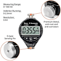 Miniatyrbillede 4 af 5: 0-100hd Shore D Hårdhedsmåler Digital Durometer Skala Med LCD Display Til Gummi, Plast, F