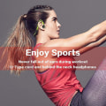 Miniatyrbild 3 av 5: Mucro hopfällbara trådbundna löpsporthörlurar Natthalsband In-ear stereohörlurar, kabellängd: 1,2 m