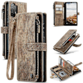 Miniatyrbillede 1 af 4: Til Samsung Galaxy A13 4G/A13 5G/A04S/A04/M13 5G CaseMe C30 Multifunktionelt Telefon Læder Etui Brown
