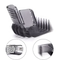 Miniatyrbilde 4 av 5: 2 stk/sett hårklipperkam + hårklipperkutter for QC5105 QC5115 QC5155 QC5120 Hot black
