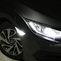 Miniatyrbillede 5 af 5: LED Side Marker Blinklys Lampe Med T10 Pærer Til Honda Civic 16-19 Transparent