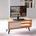 Miniatyrbillede 5 af 5: Dukkehustv / Tv-stativ 1:12 1:6 Stue-tv
