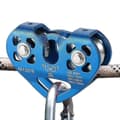 Zip Line Pulley 30KN Tandem Speed Double Pulley for 1/4 5/16 3/8 1/2 Cable 2025