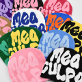 Miniatyrbilde 2 av 5: 2023 Ny Strikkede Beanies Huer Menn Kvinner Paragraf Kvalitet Caps Mea Culpa Y2k Varme Mote Hundre Ta Kald Huer For Kvinner Huer Rose Red Pink