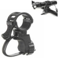 Miniatyrbilde 1 av 4: Lommelykttilbehør 360 graders lommelykt Lommelykt Holder Clamp Clip