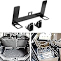 Miniatyrbild 1 av 5: Universal Bilbarnstolsfäste Ankarfäste Kit För Isofix Bälteskontakt, Svart