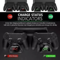 Miniatyrbilde 3 av 3: PS4 Stativ Kjølevifte For PS4 Slim/PS4 Pro/Playstation 4, PS4 Pro Stativ Vertikalt Stativ Kjøler Med Dobbel Kontroller Ladestasjon & 16 Spillagring, PS4