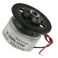 Pikkukuva 2 / 3: RF-300FA-12350 DC 5.9V karan moottori DVD CD-soittimelle, hopea+musta