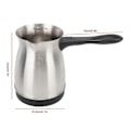 Miniatyrbillede 4 af 5: Elektrisk Tyrkisk Kaffe Maskine 600ml Rustfrit Stål Elektrisk Tyrkisk Kaffe Maskine
