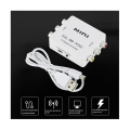 Miniatyrbilde 2 av 5: Mini Pal Ntsc Bi-retning Tv System Converter Switcher Pal Til Ntsc Ntsc Til Pal Dual-way Tv Composi