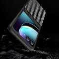Miniatyrbillede 4 af 4: Ultratyndt, enkelt telefoncover i læder Black For Motorola Razr 40 Ultra
