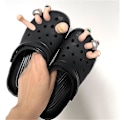 Pikkukuva 3 / 4: Kengänkoristeet Varpaat, Clog-koriste, Crocs-tarvikkeet, Epänormaalin muotoiset varvaskoristeet, Hauskat lahjat Skin