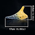 Miniatyrbilde 2 av 5: Ocarina 12 hull ocarina ovnsbrent keramisk alt C musikkinstrument med snor og noter