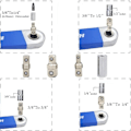 Miniatyrbilde 5 av 5: Pro Zero Offset forlengelsesnøkkel Nye Impact Multifunksjons Drive Adaptere