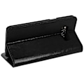 Miniatyrbillede 5 af 5: Folio Ægte Læder Galaxy S8 Etui Kortholder Video Stand