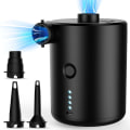 Miniatyrbillede 1 af 5: Elektrische Luftpumpe Akku Pumpe Tragbare: Klein Electric Kompressor Elektropumpe Mini Usb Elektrisk Air Pump Mit 4000mah Wiederaufladbare Fr Pool Ca