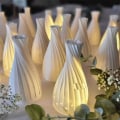 Miniatyrbillede 5 af 5: Vase 3d skære dies Stencils Lanterne skære dies Stencils til scrapbog, fotopapir 3d-kort Håndværk gør-det-selv-gave L