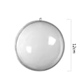Miniatyrbillede 5 af 5: Jul 2023 Udsalg og Clearance 5 stk. Klare Plastikkugler Julekugler Kugle Fyldbar Træ Ornament