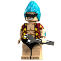 Miniatyrbillede 2 af 5: One Piece sæt byggeklodser minifigurer 14 typer af Luffy Qiaoban Nami små partikel legetøj