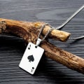 Miniatyrbillede 3 af 4: Held og lykke Es Spar Vedhæng Es Poker Kort Smykker Rustfrit Stål Cool Punk Es Hjerter Charm Halskæde