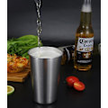 Miniatyrbild 3 av 5: Rostfritt Stål Pintglas - Stapelbart Pintglas Resemugg - Metallmugg För Utomhusdrickande - 500ml Återanvändbar Stålmugg - Set Om 5