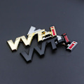 Pikkukuva 3 / 5: 3d Metalli Musta VVTi Logo Kirjaimet Auton Lokasuo Embleemi Tavaratilamerkki Toyota Camry Corolla Yaris RAV4 Auris VVTI Tarra Tarvike Chrome