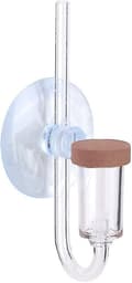 CO2-diffusor, genomskinlig akryl CO2-diffusor, CO2-diffusor för akvarieväxter gräsvatten (m)
