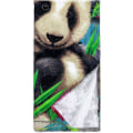 Miniatyrbilde 3 av 3: Precious Pandas Supermykt Plysj Bomull Strand Badebasseng Håndkle - - -ys