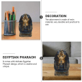 Pikkukuva 5 / 5: Egyptin faaraopatsas Kultainen Uraeus-kobra ja korppikotka Nemes-faarao Gyptian historiallinen koulutus