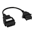 Pikkukuva 3 / 4: 8-nastainen kaapeli yhteensopiva Volvo-kuorma-auton Diagosis Obd Obd2 -kuorma-auton kaapeliadapterin kanssa