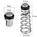 Miniatyrbild 5 av 5: 10 st Poppet Valve Universal Poppet Valve Keg Poppet Valve Kullås