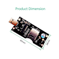 Miniatyrbild 4 av 5: NGFF-modul till SIM med USB 3.0 3G/4G/5G-modul till USB 3.0 med SIM-kortplats Bärbart adapterkort