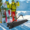 Miniatyrbild 5 av 5: Snowboardväska för Resor - Snowboardväska med Hjul och 360° Fullständigt Vadderat Skydd - Vikbar Snowboardutrustning Rymmer Bräda, Bindningar, Pjäxor, Jacka