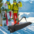 Miniatyrbillede 5 af 5: Snowboardtaske til rejser - Snowboardtaske med hjul og 360° fuldt polstret beskyttelse - Foldbar snowboardudstyr passer til board, bindinger, støvler, jakke