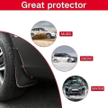 Miniatyrbilde 3 av 5: For Nissan Ariya 2021 2022 2023 4 stk. Sprutlapper Sprutbeskyttere Mudguards Mudflaps Foran Bak Skjerm Auto Styline Biltilbehør