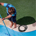Miniatyrbillede 5 af 5: 6,3 meter rør til pool Sort Solar Sort poolslange Flydende præformede sektioner Fantastisk Ibaste