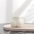 Miniatyrbilde 5 av 5: Morsom kroppsformet krus kopp kunstdesign krus frokost kopp kaffe melkekopp