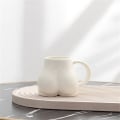 Miniatyrbillede 5 af 5: Sjov kropsformet krus Kop kunstdesign krus Morgenmad kop kaffe mælk kop